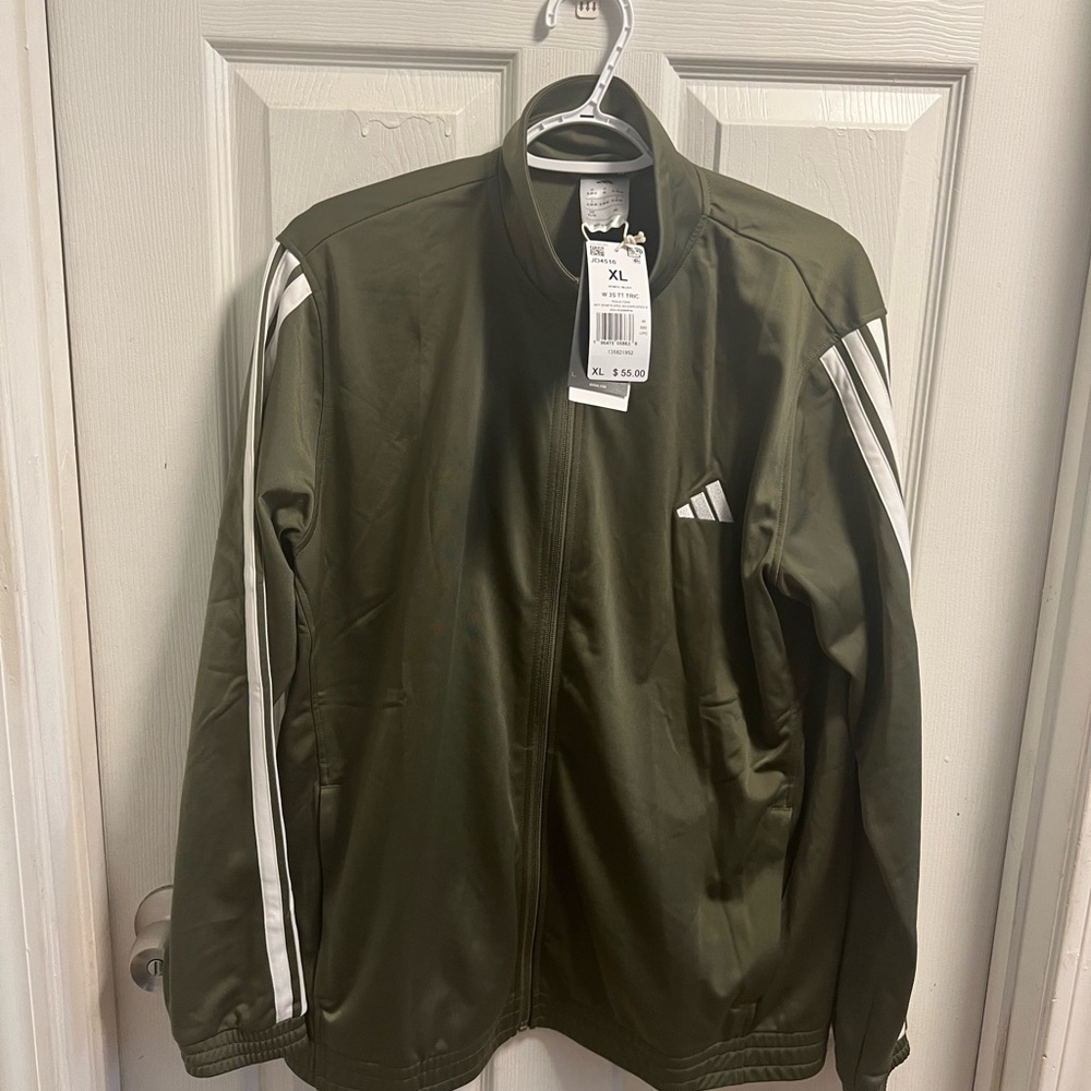 Adidas Olive Track Top